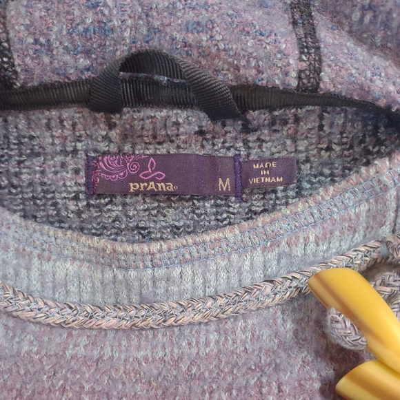 NWOT PrANA| Kirsten Tunic Sweater Ombre Hooded Wool Bleand Sweater| Size Medium - Picture 2 of 7